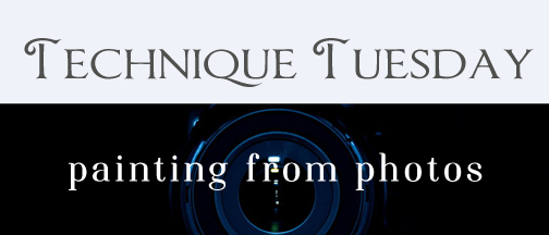 technique tuesday painting from photos