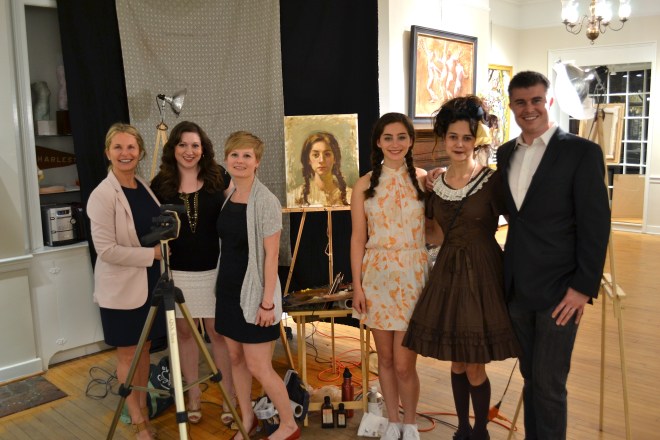 Michele, Pam, Jessica, Barbara, Teresa, and Clint.