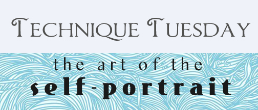 Technique Tuesday self portrait