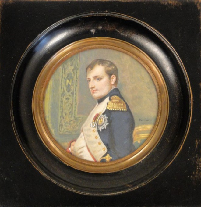 napoleon-portrait-miniature-painting-first-dumont-nineteenth