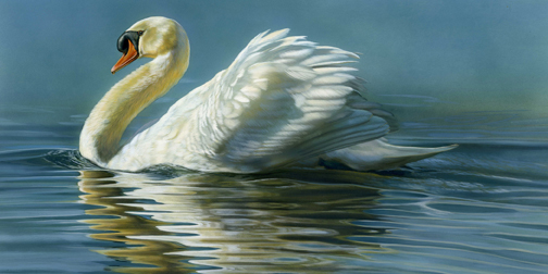 Rebecca Latham - To The Nines - 7 x 14 - Opaque and Trans W Color on Board72