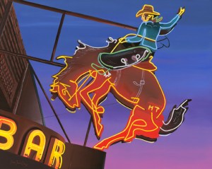 Diane Davich Craig-Ride 'Em High-30X24-oil on panel72