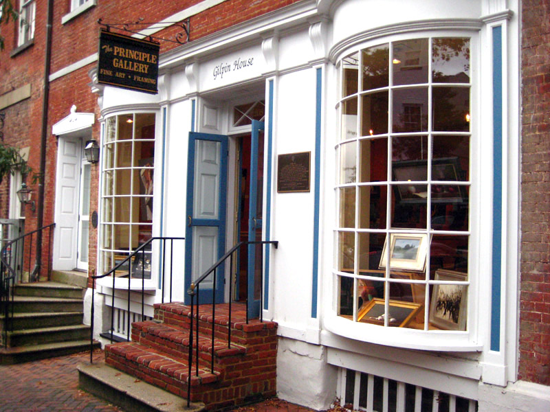 Front of Gallery bright sign small